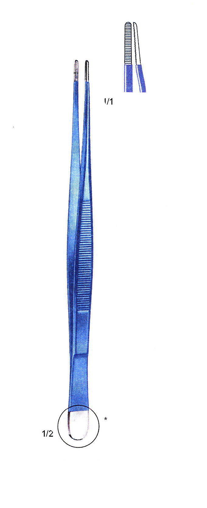 BİPOLAR PENSET 21CM